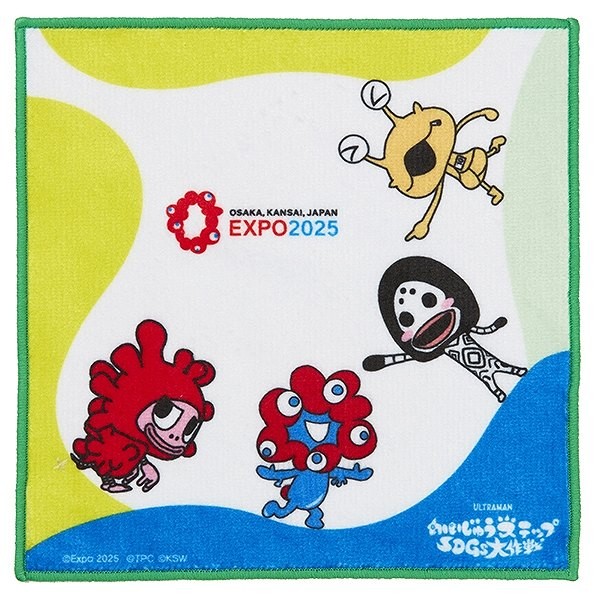 Osaka-Kansai Expo × Kaiju Step: SDGs Mission collaboration (© Expo 2025, © TPC, © KSW)