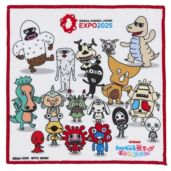 Osaka-Kansai Expo × Kaiju Step: SDGs Mission collaboration (© Expo 2025, © TPC, © KSW)