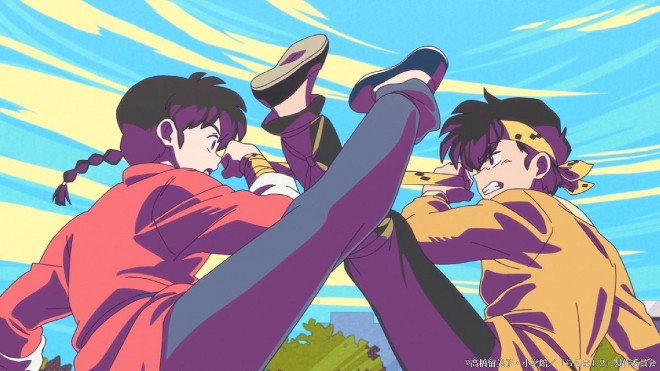 Scene from Ranma 1/2 (C) Rumiko Takahashi / Shogakukan / "Ranma 1/2" Production Committee