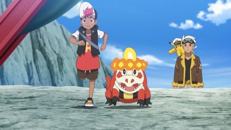 Scene from the Pokémon anime