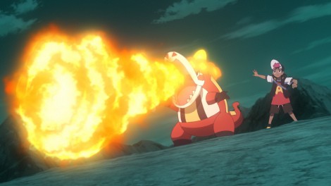 Scene from the Pokémon anime