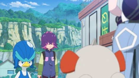 Scene from the Pokémon anime