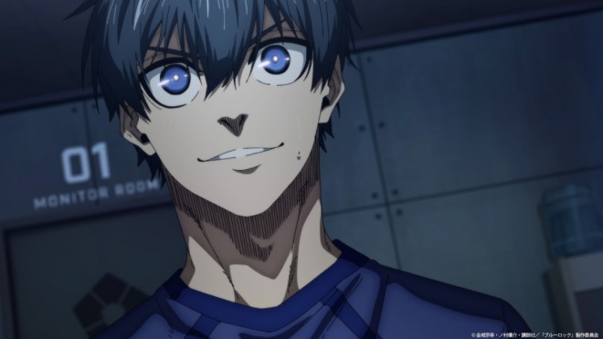 Yoichi Isagi from anime Blue Lock vs. U-20 Japan EP28 (S2 EP4)