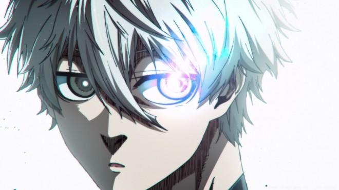 Seishiro Nagi from anime Blue Lock vs. U-20 Japan EP28 (S2 EP4)