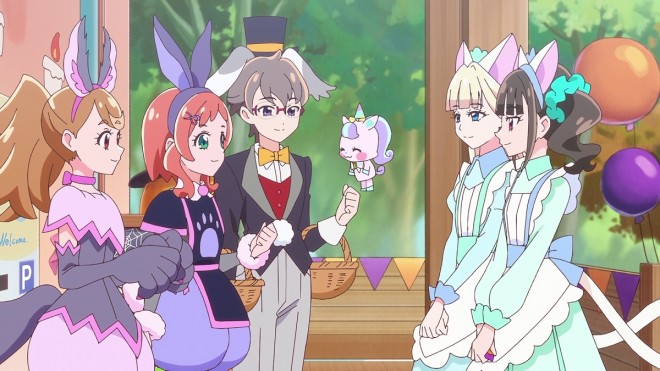 Scene cuts from "Wonderful Pretty Cure!" EP39