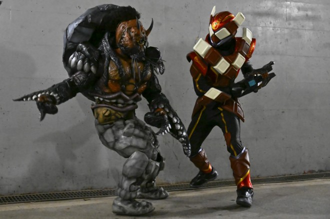 From Kamen Rider Gavv, Episode 9 © 2024 Ishimori Pro, TV Asahi, ADK EM, Toei