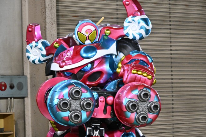 From Kamen Rider Gavv, Episode 9 © 2024 Ishimori Pro, TV Asahi, ADK EM, Toei