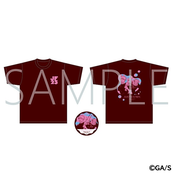 Jujutsu Kaisen JF Limited T-shirt with Collectible Badge (One Size)