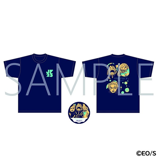 ONE PIECE JF Limited T-shirt with Collectible Badge (One Size)