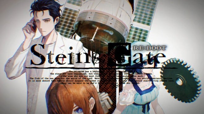 'Steins;Gate,' a new title, 'STEINS;GATE RE:BOOT,' was announced