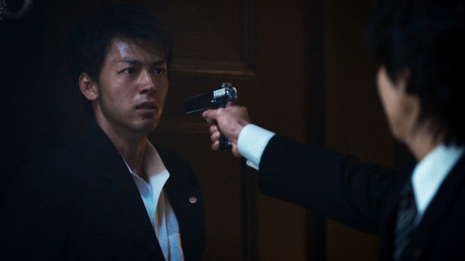 Kiryu (Ryoma Takeuchi): Scene from Amazon Original drama Like a Dragon: Beyond the Game (C) 2024 Amazon Content Services LLC or its Affiliates.