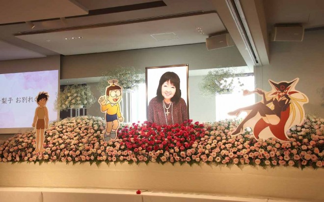 Scene from the farewell ceremony honoring Noriko Ohara’s legacy (C) ORICON NewS inc.