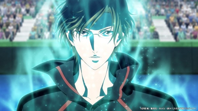 Scene from The New Prince of Tennis U-17 World Cup Semifinal (C) Takeshi Konomi/Shueisha, NAS, The New Prince of Tennis Project