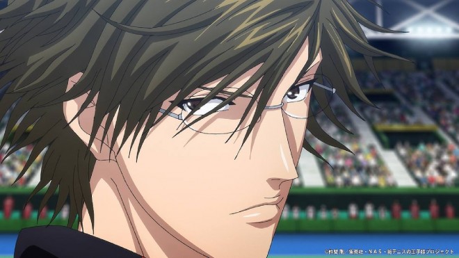 Scene from The New Prince of Tennis U-17 World Cup Semifinal (C) Takeshi Konomi/Shueisha, NAS, The New Prince of Tennis Project