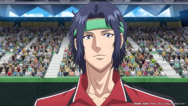 Scene from The New Prince of Tennis U-17 World Cup Semifinal (C) Takeshi Konomi/Shueisha, NAS, The New Prince of Tennis Project