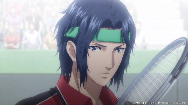 Scene from The New Prince of Tennis U-17 World Cup Semifinal (C) Takeshi Konomi/Shueisha, NAS, The New Prince of Tennis Project