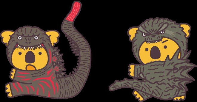 First-ever Godzilla and Koala's March collaboration