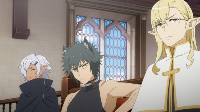 Hogni Ragnar, Allen Fromel, Hedin Selland via Danmachi V EP5
