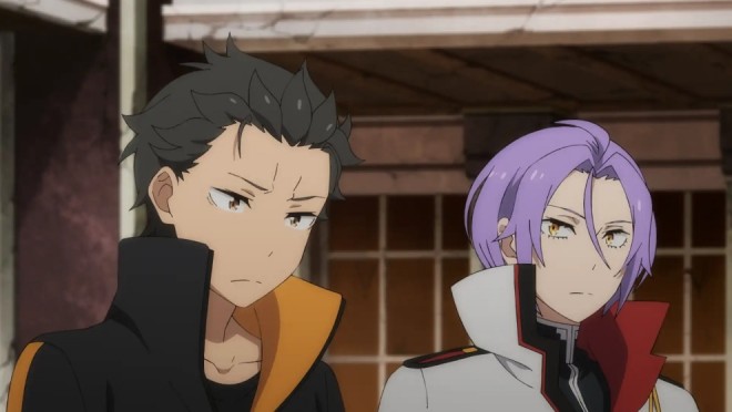 Sbaru x via anime "Re:Zero" season3 Julius Juukulius