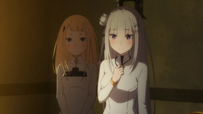 Emilia via anime "Re:Zero" season3