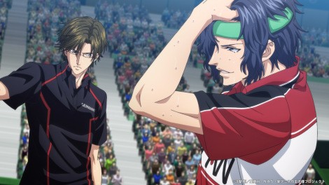 Scene from The New Prince of Tennis U-17 World Cup Semifinal (C) Takeshi Konomi/Shueisha, NAS, The New Prince of Tennis Project