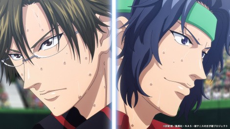 Scene from The New Prince of Tennis U-17 World Cup Semifinal (C) Takeshi Konomi/Shueisha, NAS, The New Prince of Tennis Project