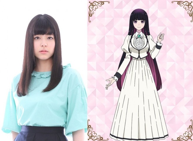 Otowa Kurogane (voiced by Miyuri Shimabukuro) from Rock is a Lady's Modesty