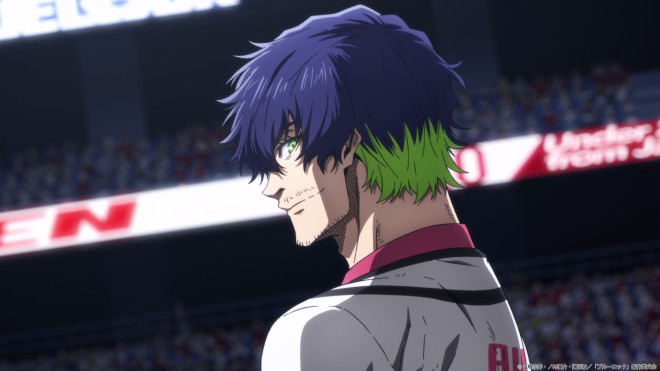 Oliver Aiku from anime Blue Lock vs. U-20 Japan EP30 (S2 EP6)