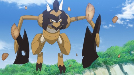 Scene from the Pokémon anime
