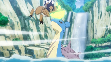 Scene from the Pokémon anime