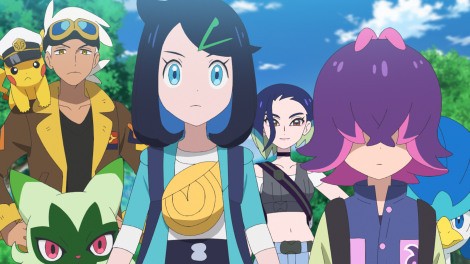 Scene from the Pokémon anime