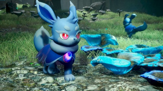Visuals from the game Palworld