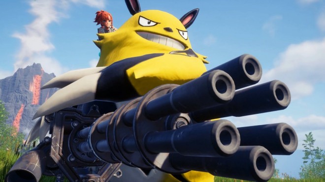 Visuals from the game Palworld