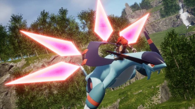Visuals from the game Palworld