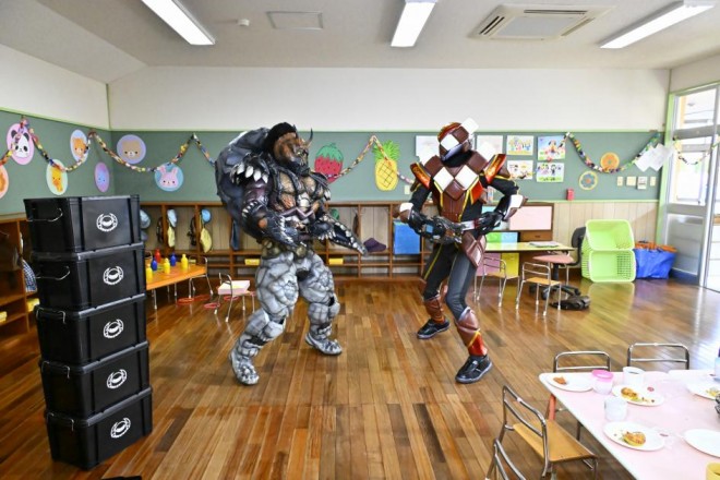 From Kamen Rider Gavv, Episode 10 © 2024 Ishimori Pro, TV Asahi, ADK EM, Toei