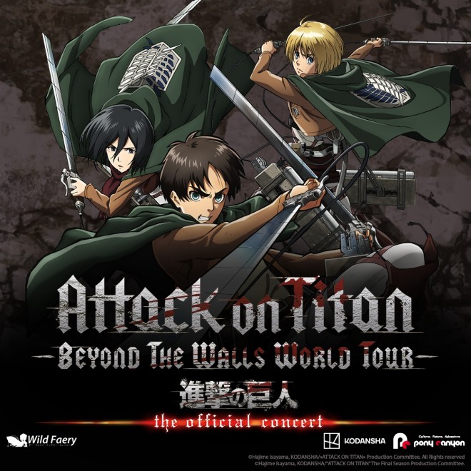 “Attack on Titan” Orchestra Concert “Beyond the Walls World Tour” confirmed for 2025