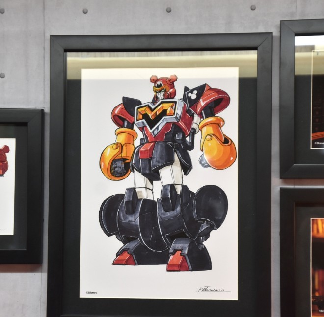 Super Alloy Super Transformation Mickey Mouse, designed by Kunio Okawara © ORICON NewS inc.