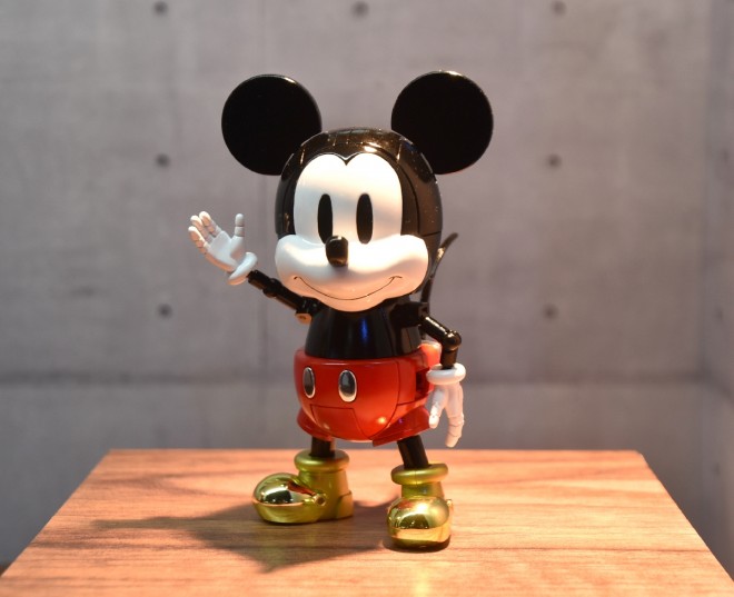 Super Alloy Super Transformation Mickey Mouse, designed by Kunio Okawara © ORICON NewS inc.
