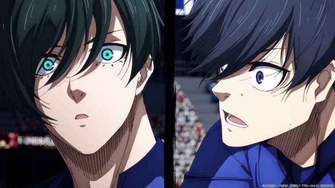 Rin Itoshi x Yoichi Isagi from anime Blue Lock vs. U-20 Japan EP31 (S2 EP7)