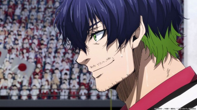 Oliver Aiku from anime Blue Lock vs. U-20 Japan EP31 (S2 EP7)