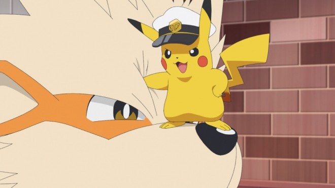 Scene from the Pokémon anime