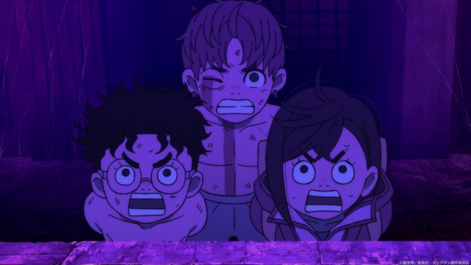 Okarun, Jiji, Momo