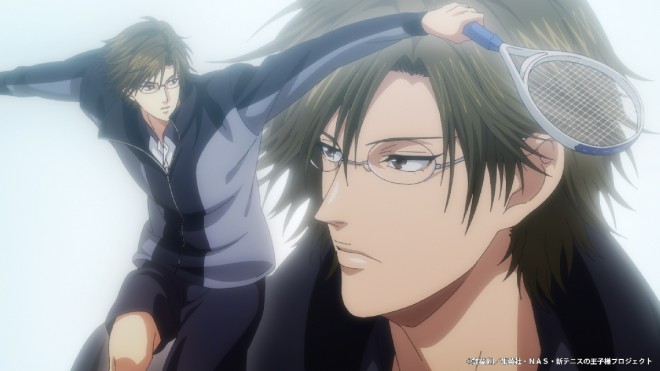 Scene from The New Prince of Tennis U-17 World Cup Semifinal (C) Takeshi Konomi/Shueisha, NAS, The New Prince of Tennis Project