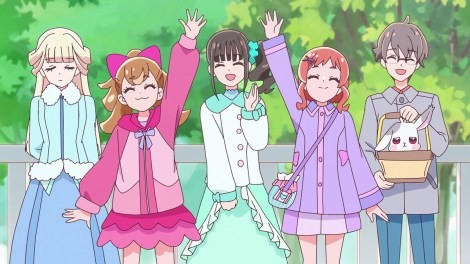 Scene cuts from "Wonderful Pretty Cure!" EP42