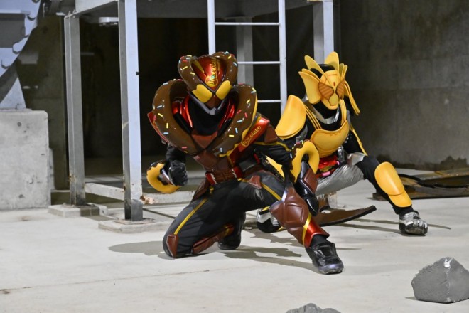 From Kamen Rider Gavv, Episode 12 © 2024 Ishimori Pro, TV Asahi, ADK EM, Toei