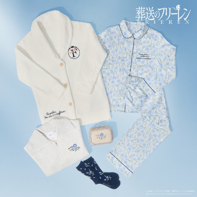 A design inspired by Blue Moon Grass, the flower that blooms in Himmel’s hometown.