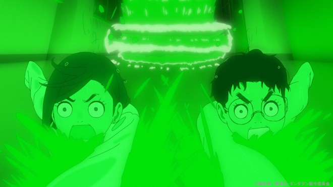 Okarun and Momo via Anime Dandadan EP
