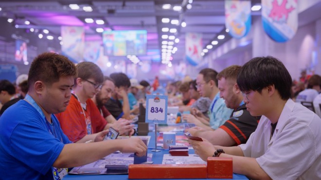 A behind-the-scenes look at the Pokémon Card Game documentary, premiering December 6, 2024.