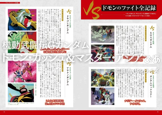 The Mobile Fighter G Gundam Domon Kasshu & Master Asia Pia fan book is now available.