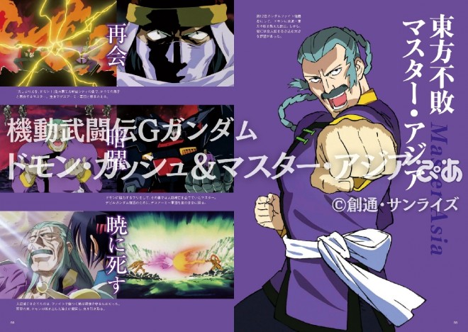 The Mobile Fighter G Gundam Domon Kasshu & Master Asia Pia fan book is now available.